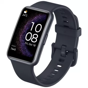 Huawei Watch Fit Special Edition viedpulkstenis, grafīta melns