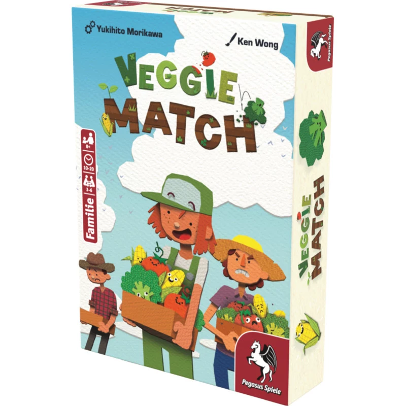 PEGASUS Veggie Match kāršu spēle