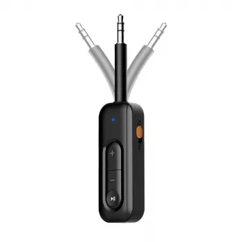 TECH-PROTECT ULTRABOOST AU03 Bluetooth 6.0 audio adapteris AUX uztvērējs melns
