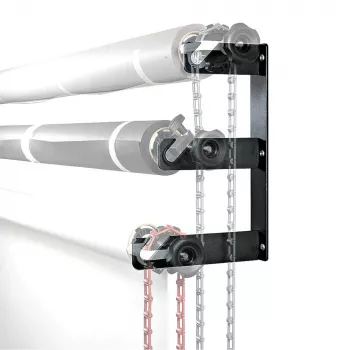 Manfrotto 045 Fona papīra skava ar 5/8 inch spigot uztvērēju gaismas statīviem, 2 gab.