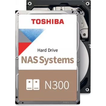 Toshiba N300 NAS cietais disks 14TB Bulk 3.5 SATA 7200 RPM 512MB CMR