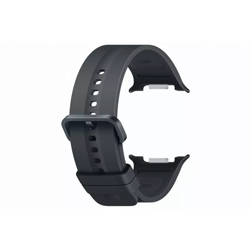 Samsung Sport Band M/L Galaxy Watch 9, Watch 8, Watch 7, Watch 6, Watch 5, Watch 4 - Melns Fluoroelastomērs