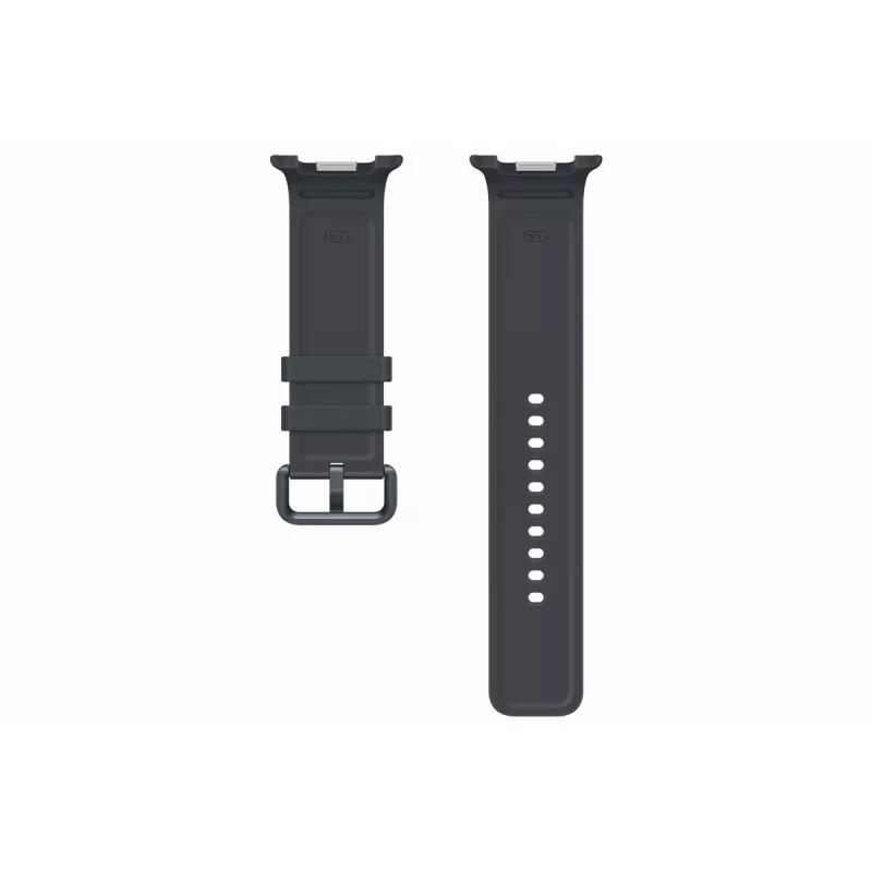 Samsung Sport Band M/L Galaxy Watch 9, Watch 8, Watch 7, Watch 6, Watch 5, Watch 4 - Melns Fluoroelastomērs