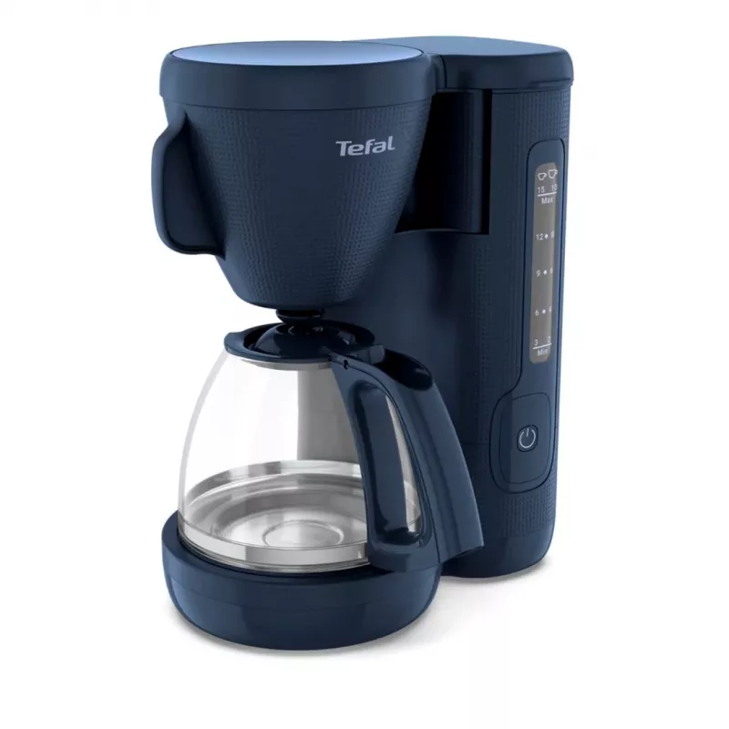 TEFAL CM2M1410 Morning pilienu kafijas automāts melns un nerūsējošais tērauds 1000W 1.25L 10-15 tases