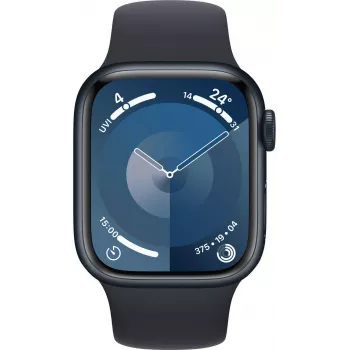 Apple Watch 9 GPS + Cellular 41mm, Pusnakts, Sport Band M/L (MRHT3ET/A)