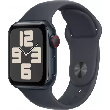 Apple Watch SE 2 GPS + Cellular 40mm, Pusnakts, Sport Band M/L (MRGA3ET/A)