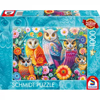 Schmidt Spiele Eulen und Blumen 1000 gabalu puzle