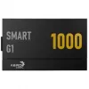 Aerocool Smart G1 80 PLUS Gold barošanas bloks, PCIe 5.1, ATX 3.1 - 1000 vati, melns
