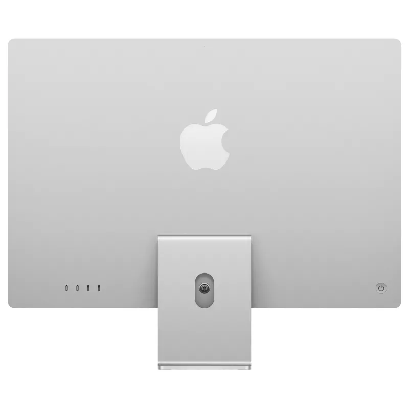 Apple iMac 24 inch Sudraba M4 10-kodolu CPU 10-kodolu GPU 24GB RAM 512GB SSD Gigabit Ethernet Vācu tastatūra