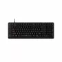 HP HyperX Eve 1800 mehāniskā spēļu tastatūra - 60% kompakta, HyperX Red slēdži, RGB, 1000 Hz