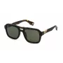 POLICE SPLN65-550722 Vīriešu saulesbrilles - Melns rāmis, Pelēkas lēcas, 55mm