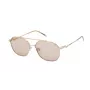 Zadig & Voltaire sieviešu kvadrātveida saulesbrilles SZV377S5608FC Brown Havana 56mm