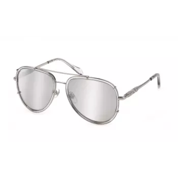 JUST CAVALLI Sieviešu saulesbrilles SJC029V5706A7 - Acetāta rāmis, UV400 aizsardzība, 57mm lēcas