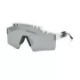 Philipp Plein Sport vīriešu saulesbrilles SSP001-9905WW - melns rāmis, pelēkas lēcas, 99 mm