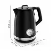 Tefal Soleil KO3558E0 Elektriskā tējkanna 1.7L 2400W Melna