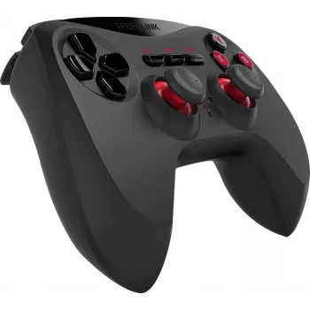Speedlink Strike NX bezvadu spēļu kontrolieris, paredzēts PC/PS3, melns (SL-650100-BK-01)