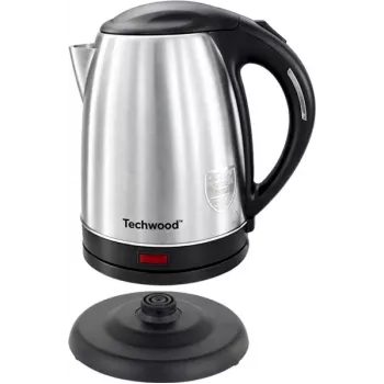Techwood TBI-018 1.8 L nerūsējošā tērauda tējkanna, sudraba (TBI-018)