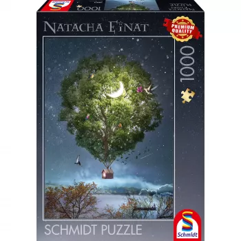 SCHMIDT SPIELE Natacha Einat: Himmelwärts Puzle (1000 gabali)