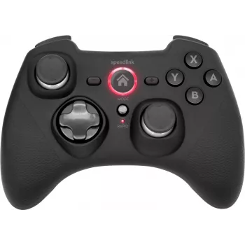Speedlink Rait bezvadu spēļu kontrolieris, paredzēts Nintendo Switch/OLED/PC/Android (SL-330402-RRBK)