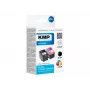 KMP 1741.400500 MultiPack Melnā un Trīskrāsu tintes kasetnes, saderīgas ar HP 62XL (C2P05AE/C2P07AE) - 2 iepakojums