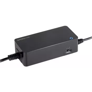 Speedlink Pecos 90 W universāls portatīvā datora barošanas adapteris (SL-6955-BK)