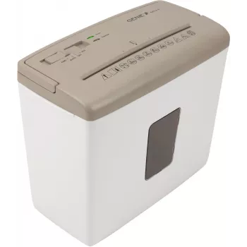 Genie 440 X II BR P-4 šķērsgriezuma papīra smalcinātājs, 10 lapas, 15 L, melns