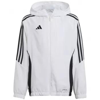 adidas Tiro 24 bērnu jaka balta IM8799 152cm