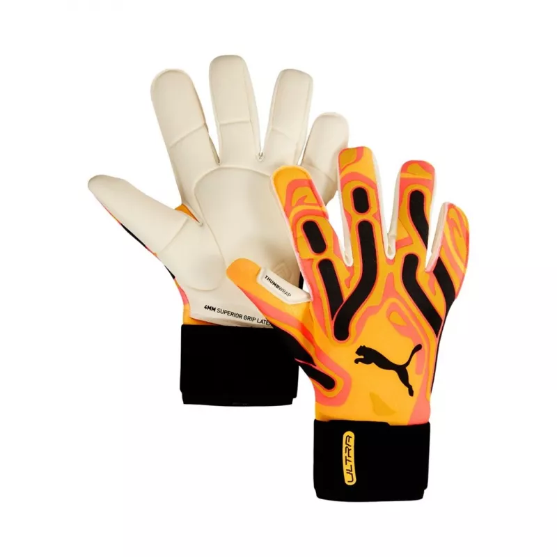 Puma Ultra Ultimate Hybrid Sun Vārtsargcimdi Oranžs 41858 09 11 Izmērs 11