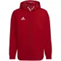 adidas vīriešu Entrada 22 visu laikapstākļu jaka sarkana IK4009