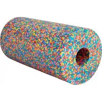 BLACKROLL Rainbow fascijas rullis 30 cm – standarta putu rullis mīofasciālai atbrīvošanai, daudzkrāsains