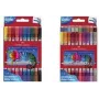 Faber-Castell Glitter abpusējie marķieri, 20 iepakojumā ar platu un smalku galu (3-5 mm / 1 mm), mazgājami - 151108