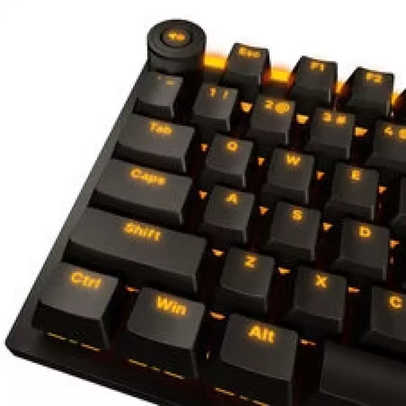 be quiet! Light Mount TKL Silent Linear RGB vadu spēļu tastatūra, melna