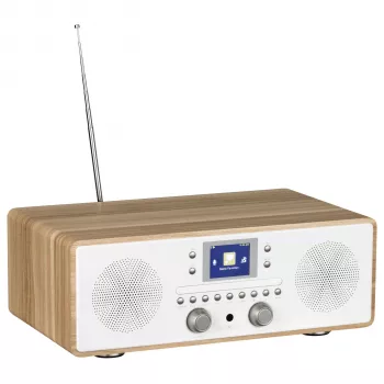 Reflexion HRA23INT interneta radio ar DAB+, FM, Bluetooth un Spotify Connect, balts