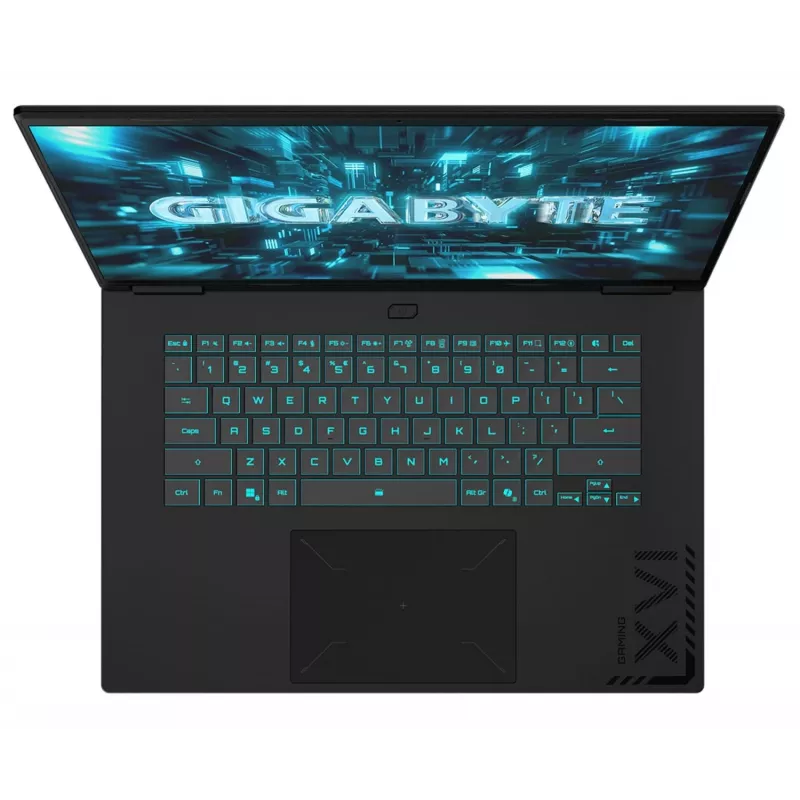 GIGABYTE GAMING A16 PRO DXHG4EECC4SD spēļu klēpjdators, 16 collu QHD+ 165Hz, Intel Core 7 240H, 32GB LPDDR5X, 1TB SSD, RTX 5070 Ti 12GB, bez OS, pelēks