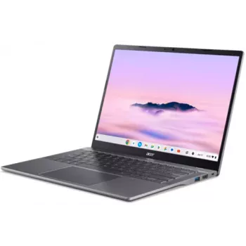 Acer Chromebook Plus 514 CBE594-2T-TCO-37HW 14 collu WUXGA skārienjūtīgs portatīvais dators, Intel Core 3 100U, 8GB RAM, 256GB SSD, ChromeOS