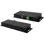 EXSYS EX-1184HMVS-2 4 portu USB 3.2 Gen 1 alumīnija centrmezgls ar barošanas adapteri