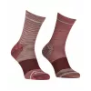 Ortovox Alpine Mid Socks Sieviešu pārgājienu zeķes - Wild Rose
