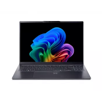 Acer Swift Go 16 AI SFG16-61 16 collu WUXGA+ OLED klēpjdators, AMD Ryzen AI 5 340, 32GB LPDDR5X, 1TB SSD, Wi-Fi 7, Windows 11 Home