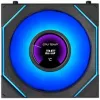 Lian Li UNI FAN SL-INF 120 FLEX LCD Wireless ARGB 3 komplekts Melns ar kontrolieri