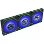Lian Li UNI FAN SL-INF 120 FLEX LCD Wireless ARGB 3 komplekts Melns ar kontrolieri