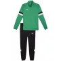 PUMA vīriešu Team Rise pilna rāvējslēdzēja treniņtērps Forest Night/Puma Black, izmērs L