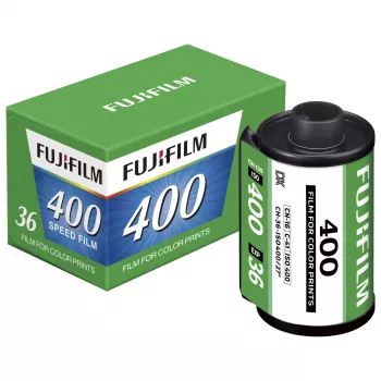 Fujifilm 400 krāsu negatīvā plēve 35mm 36 kadri