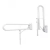 Salokāms atbalsta rokturis HD-05, 76 cm, balts