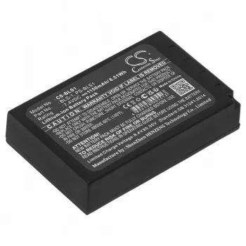 Olympus BLS-1 aizstājējakumulators 7.4V 1220mAh Li-ion E-420 E-450 E-620 PEN E-P1 E-P2