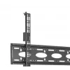 B-TECH AV BT8448-150/BB Īpaši liels universāls griestu stiprinājums plakanajiem ekrāniem ar 1,5 m Ø50 mm stabu, VESA līdz 1100x700, 130 kg, melns