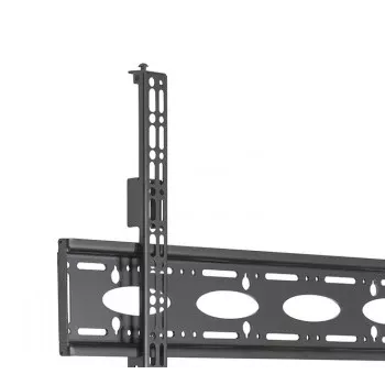 B-TECH AV BT8448-150/BB Īpaši liels universāls griestu stiprinājums plakanajiem ekrāniem ar 1,5 m Ø50 mm stabu, VESA līdz 1100x700, 130 kg, melns