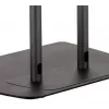 B-TECH AV SYSTEM X - Universāls zema līmeņa grīdas statīvs plakanajiem ekrāniem (VESA 600 x 400) - 0,75 m Ø50 mm stabi
