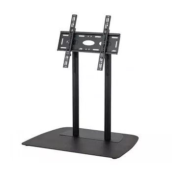 B-TECH AV SYSTEM X - Universāls zema līmeņa grīdas statīvs plakanajiem ekrāniem (VESA 600 x 400) - 0,75 m Ø50 mm stabi