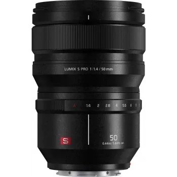 Panasonic Lumix S Pro 50mm f/1.4 objektīvs, L-mount, pilnrāmja (S-X50E)