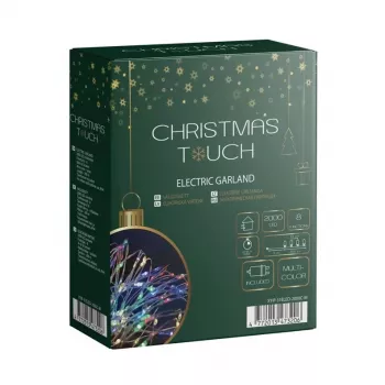 GARLAND EL MICRO MULTI 2000L 200M IP44 - 2000 LED daudzkrāsu mikro vītne, 200m, iekštelpām/ārā